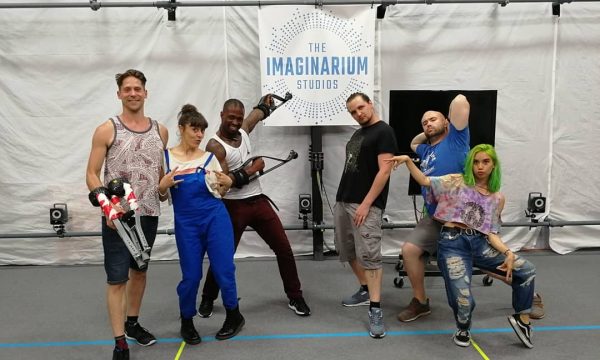 At Imaginarium Studios with the crew involved in the Performance Captured Academy Course ran by Neil Newbon.